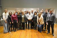 Lunghi participó del acto de asunción de autoridades del nuevo co-gobierno radical en Provincia