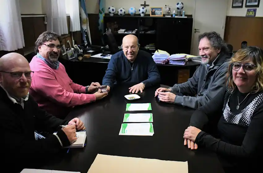 Paredi recibió al administrador de las Unidades Turísticas de Chapadmalal