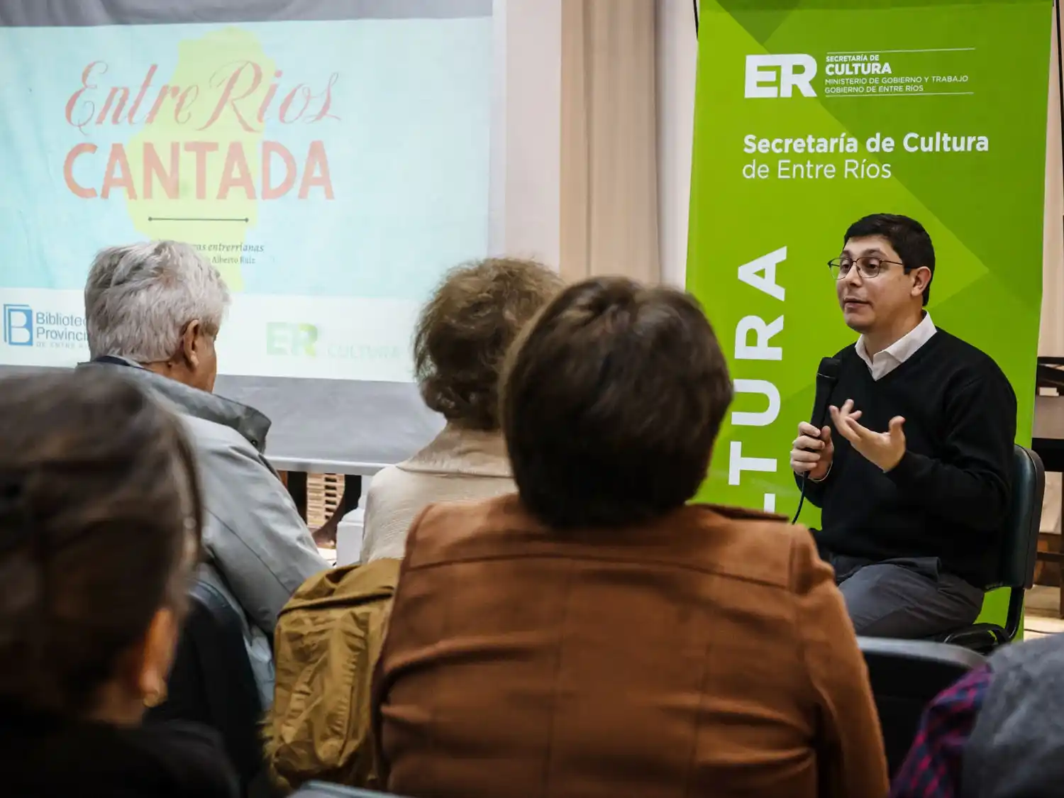 Se realizó el tercer encuentro de lectura del ciclo Entre Ríos cantada