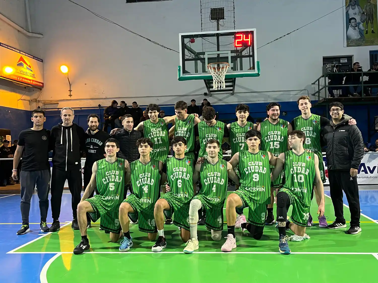 El Chanta volvió a ganar y sigue firme como escolta de Olimpia junto con Centenario, su próximo rival. Foto: Fabián Gallego.