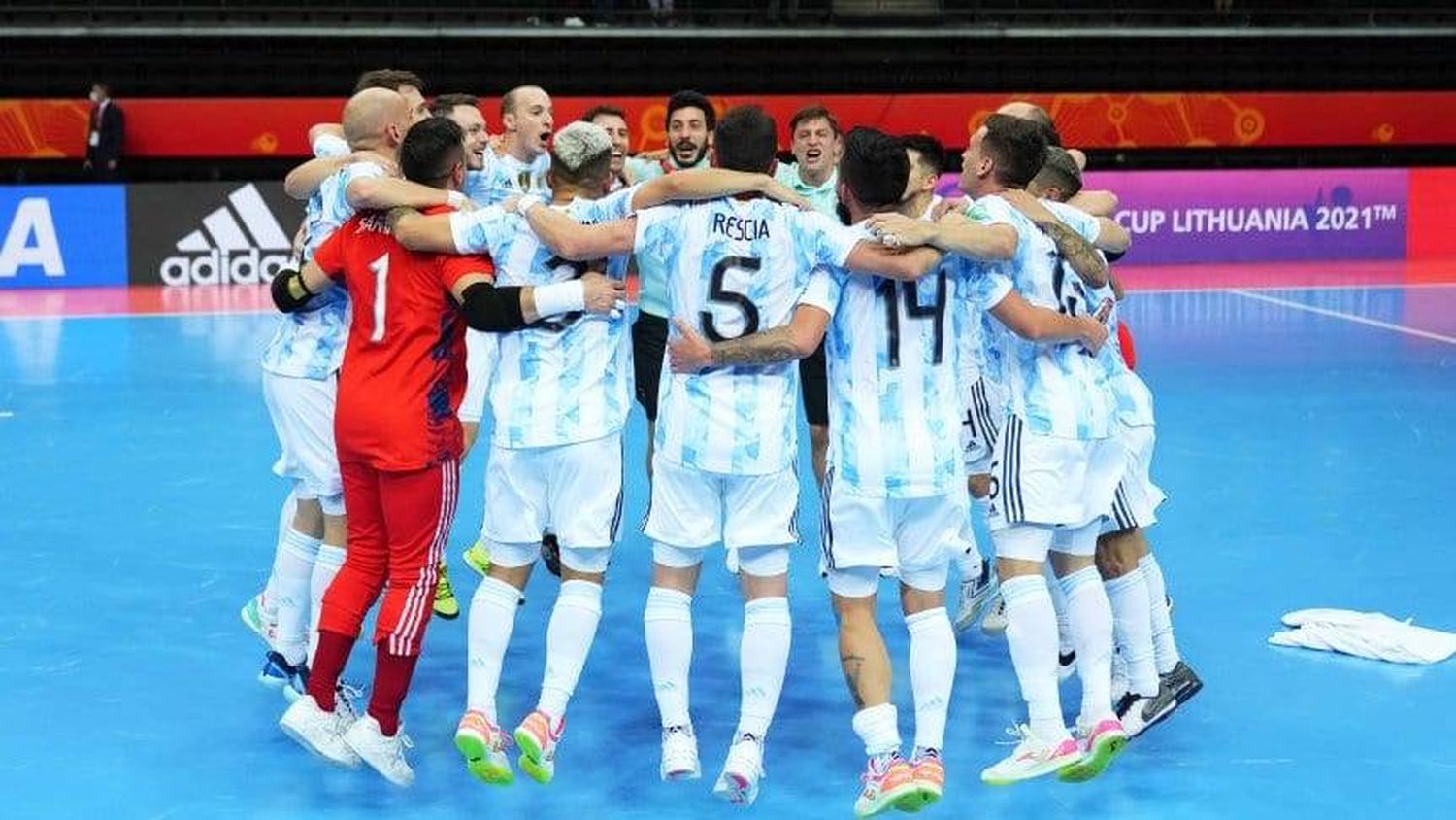 Argentina venció a Brasil y se metió en la final del Mundial de Futsal