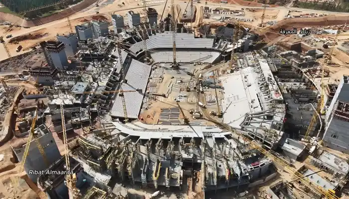 Marruecos construye el estadio que busca ser el más grande del mundo