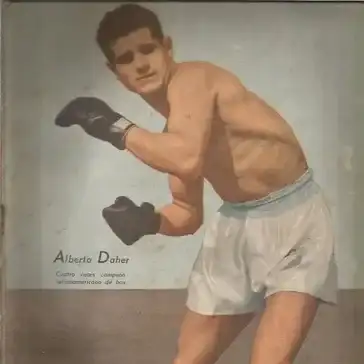 Alberto Daher, tapa de El Gráfico.
