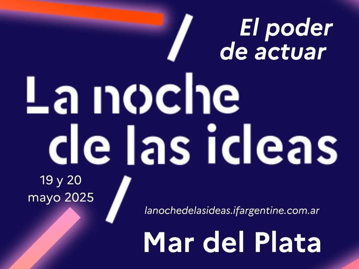 La Universidad Nacional de Mar del Plata se suma a la novena edición de La Noche de las Ideas