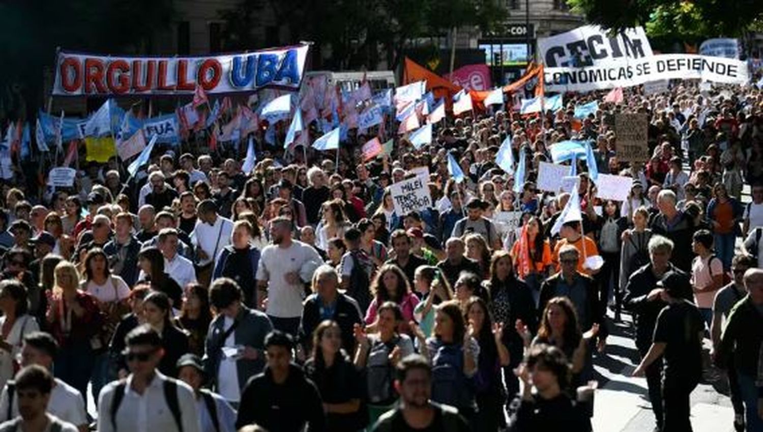 Preparan una nueva Marcha Federal Universitaria para el 12 de noviembre