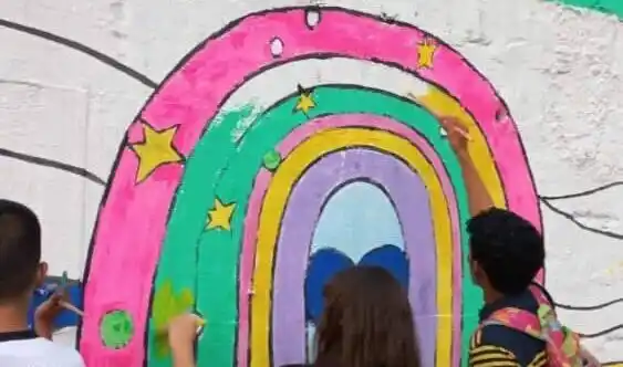 Replican en Los Valles del Tuy el mural CRITICADO POR PARAQUEIMA