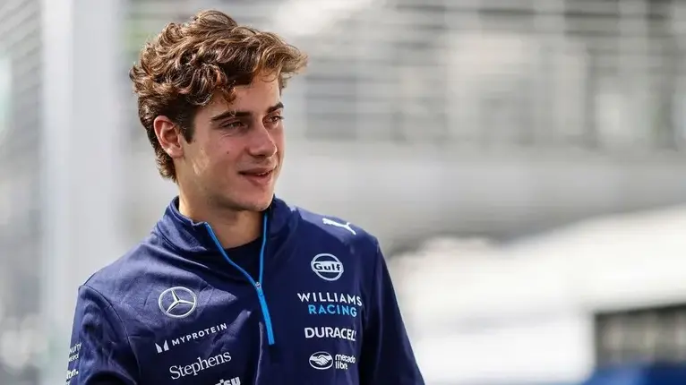Colapinto largó último y terminó en el puesto 14 en el Gran Premio de Las Vegas