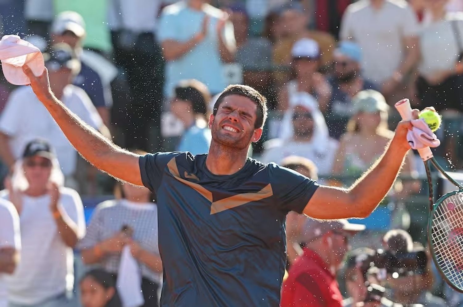 Federico Díaz Acosta, revelación y campeón del torneo