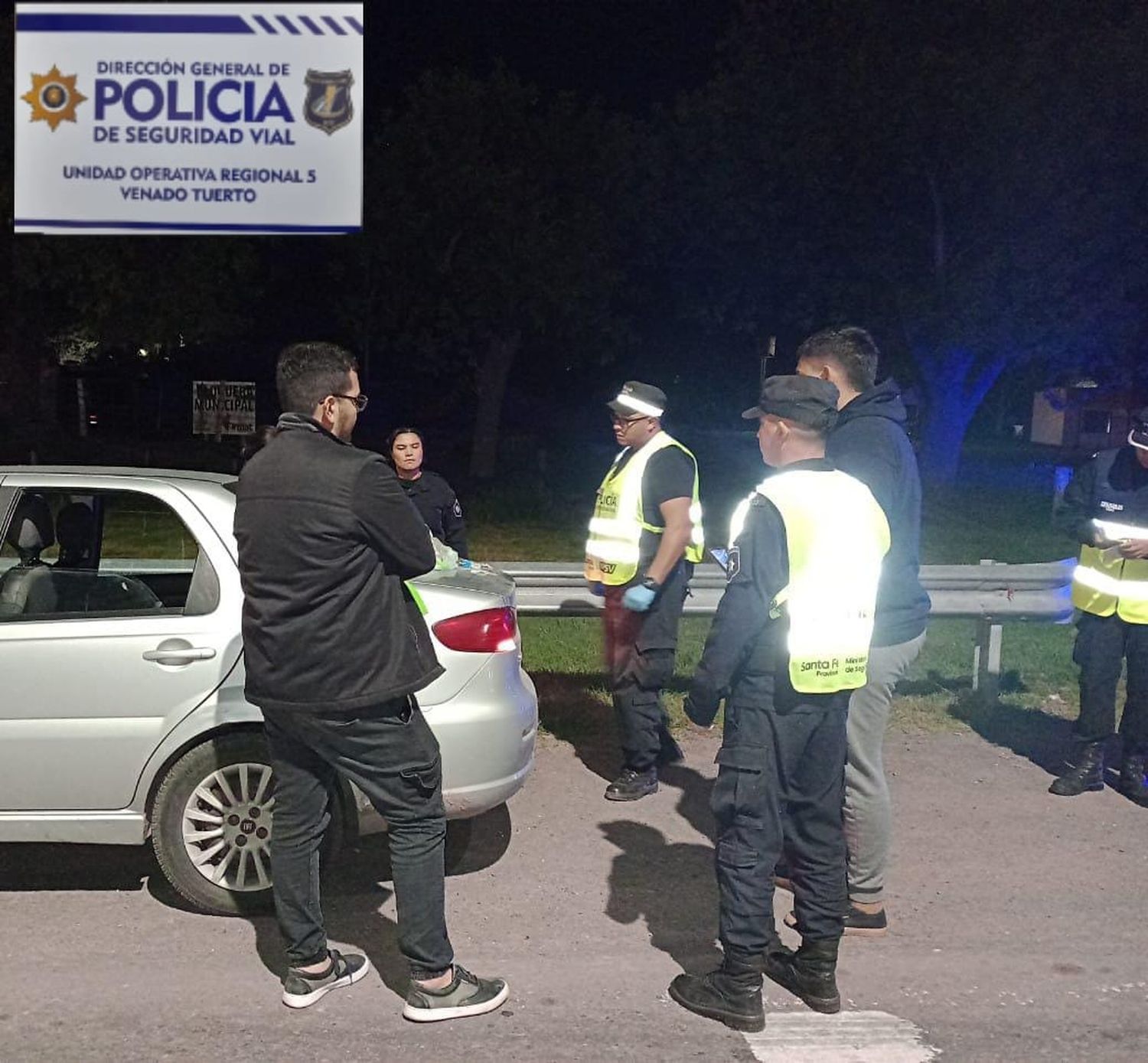 Firmat: Policía Vial detuvo a una mujer que se trasladaba en remis con más de un kilo de cocaína