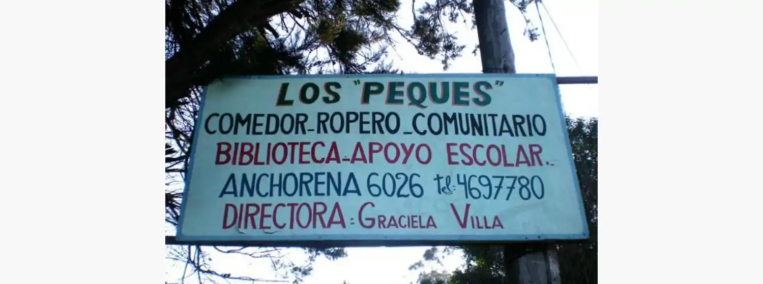 Comedor Los Peques, y un escenario que se complica "cada vez más"