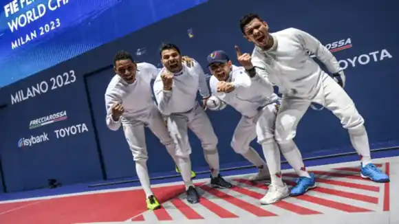 ¡EXITAZO! Esgrimistas venezolanos hacen historia en el mundial de Italia y caminan seguros hacía las Olimpiadas de París