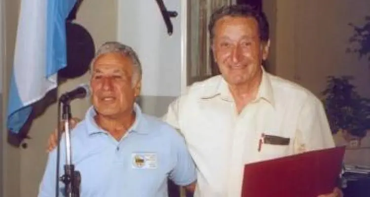 Homenaje a Collaretti y Berardi en la Sociedad Italiana