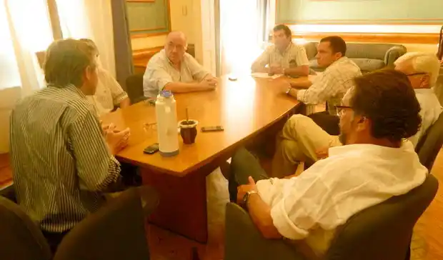 Bahillo y Guastavino se reunieron con directivos de Cooperativa Eléctrica