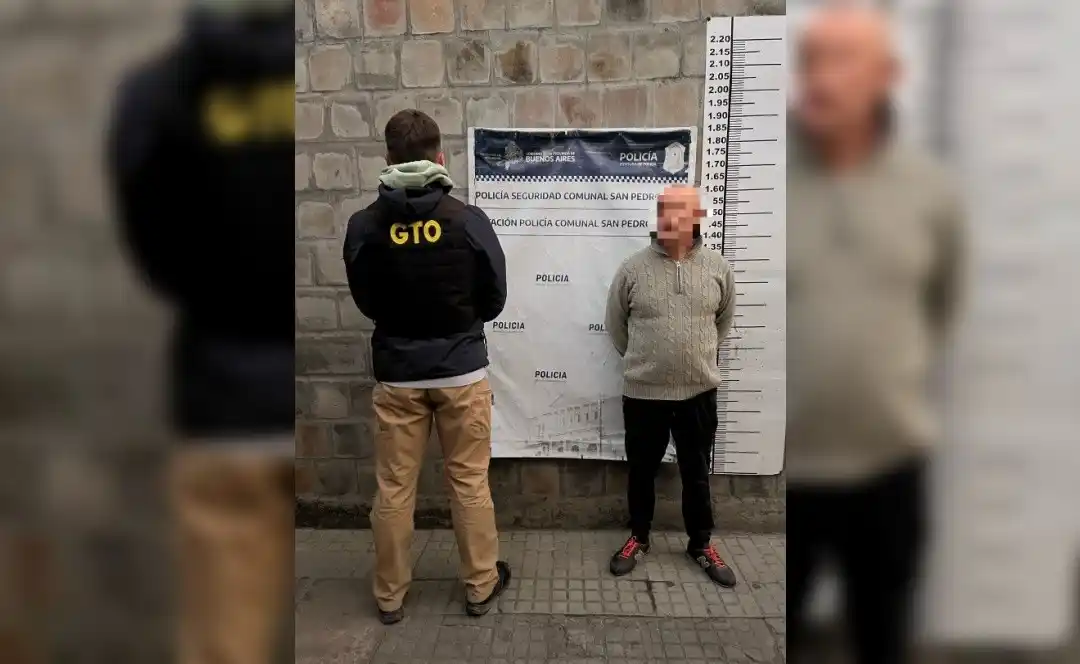 El detenido quedó a disposición de la Justicia.