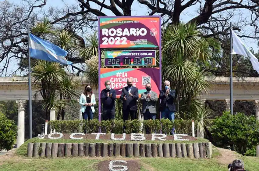 Oficial: se presentaron los Juegos Suramericanos de la Juventud Rosario 2022