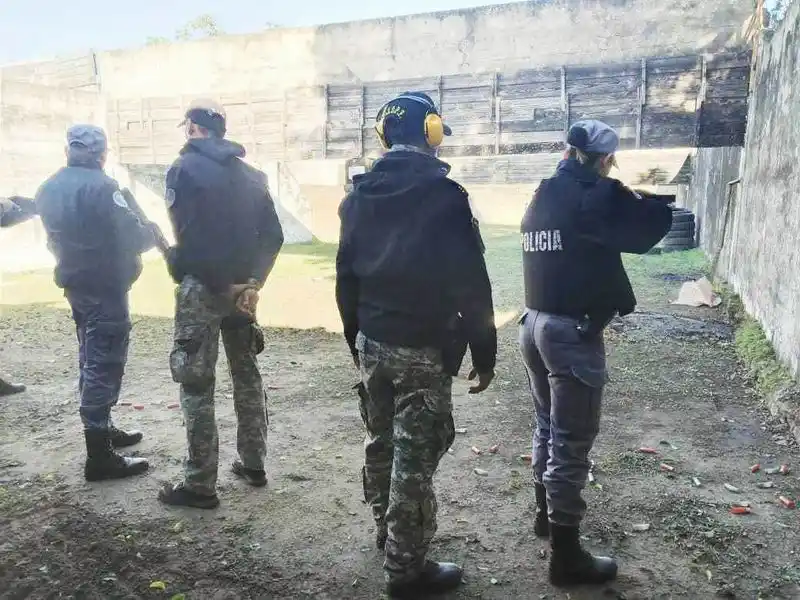 La Policía de Formosa avanza con 
las capacitaciones en práctica de tiro