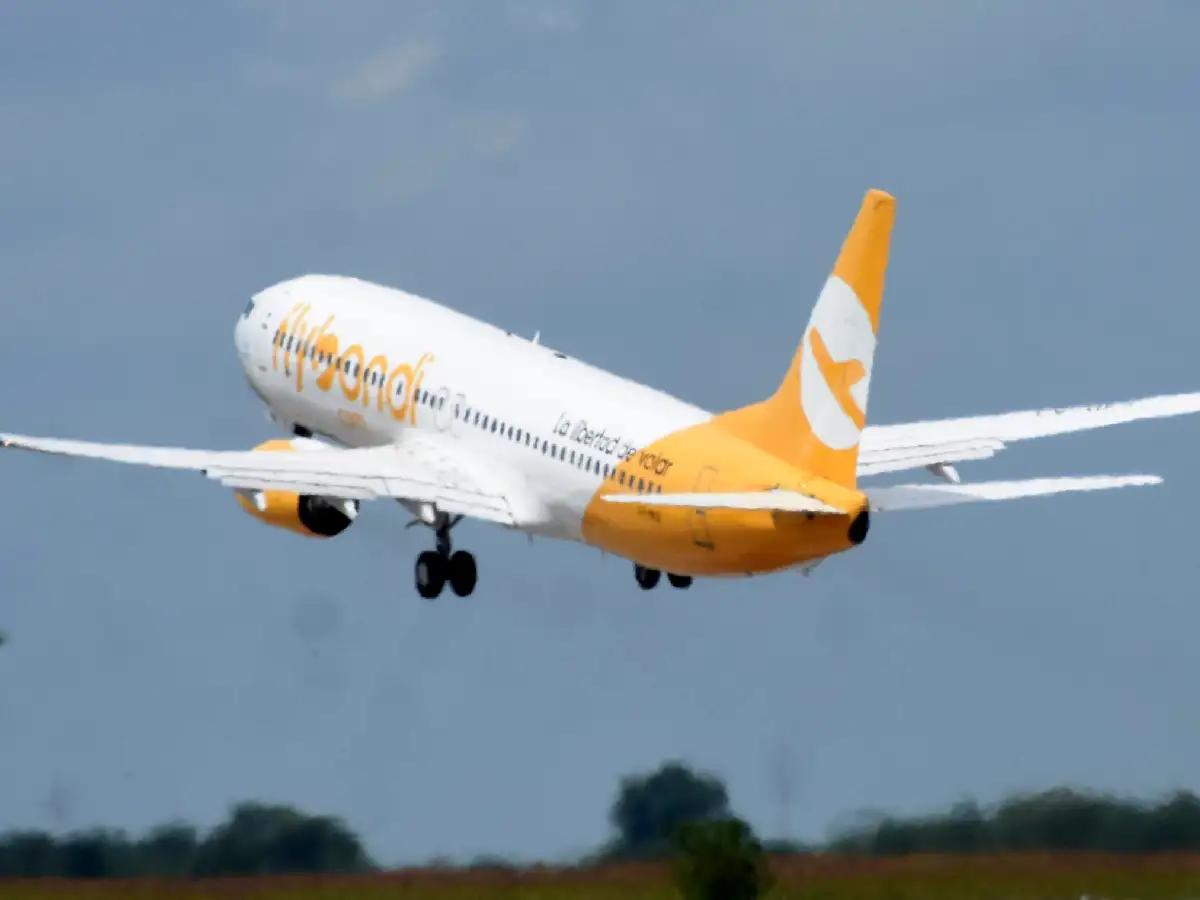 Partió de Córdoba con destino a Puerto Iguazú el primer vuelo de Flybondi