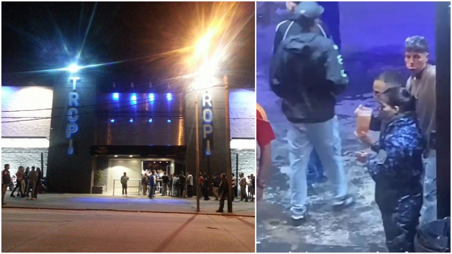 ¡No me quemés!: investigan a un policía filmado en el Tropitango tomando un trago en horario de servicio