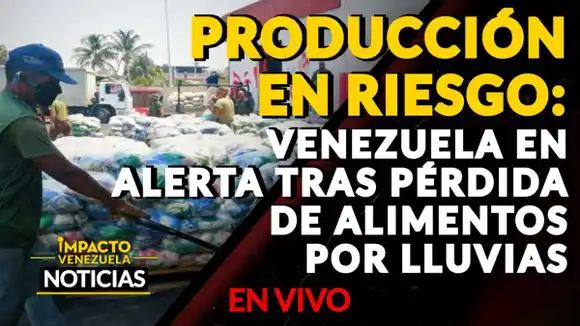 PRODUCCIÓN EN RIESGO: Venezuela en alerta tras pérdida de alimentos por lluvias – VIDEO IMPACTO VENEZUELA