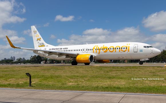 Flybondi extiende sus vuelos chárter entre Córdoba y Maceió hasta julio