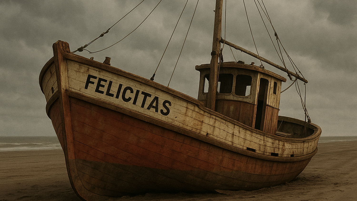 Imagen ilustrativa de la lancha Felicitas (IA)