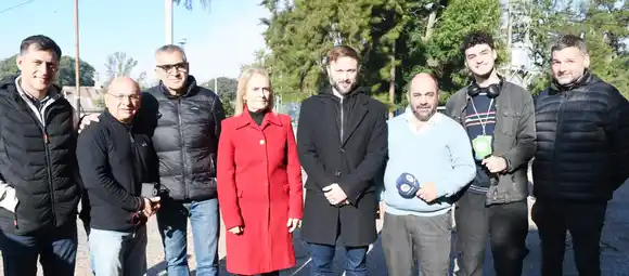 Azcué encabezó el acto por el Día del Periodista