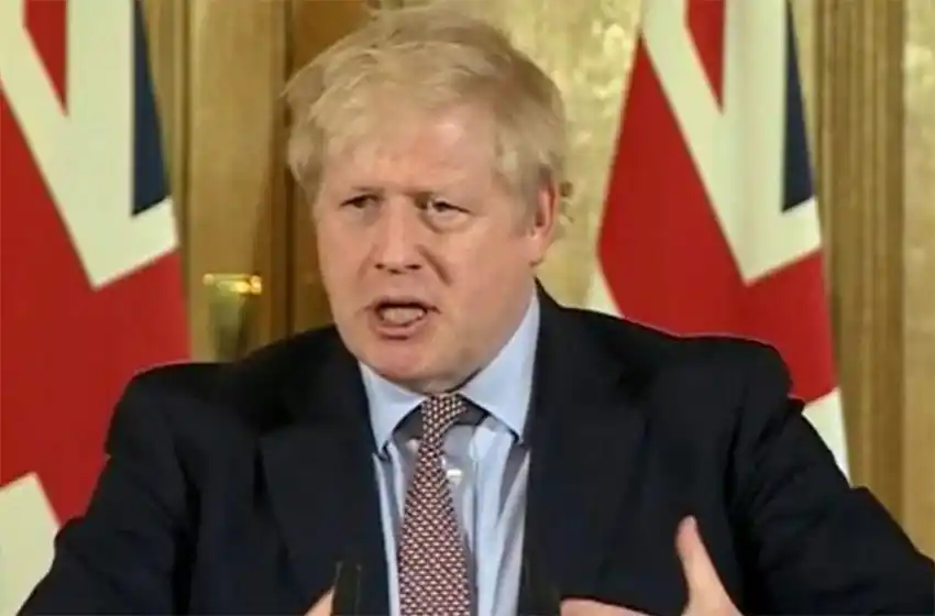 Boris Johnson tiene coronavirus