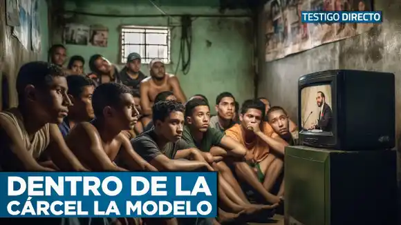 Así reaccionaron los presos de la cárcel más peligrosa de Bogotá al ver a los presos en El Salvador – Testigo Directo