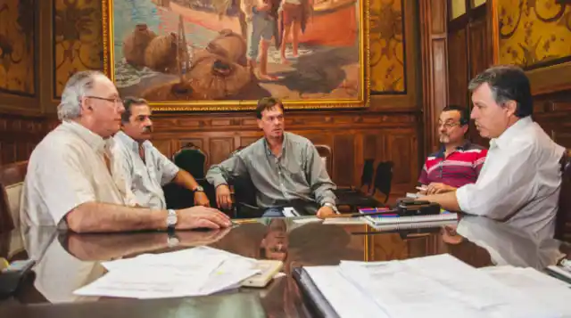 Bogdan se reunió con autoridades de ENERSA
