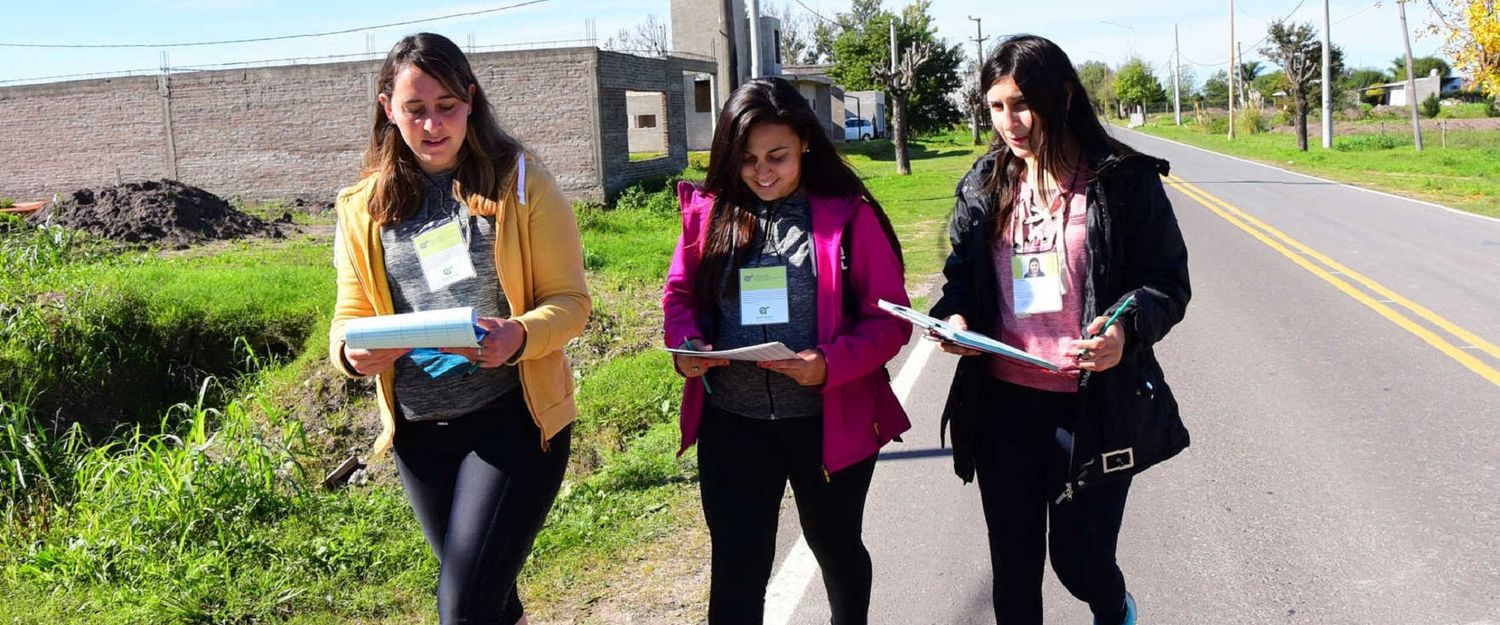 Comenzó el Registro de viviendas Particulares y Colectivas