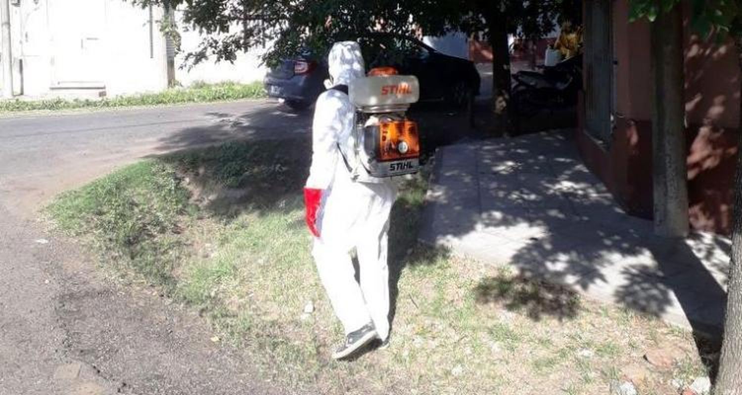 Dengue: Fumigaron en la zona donde vive el niño afectado