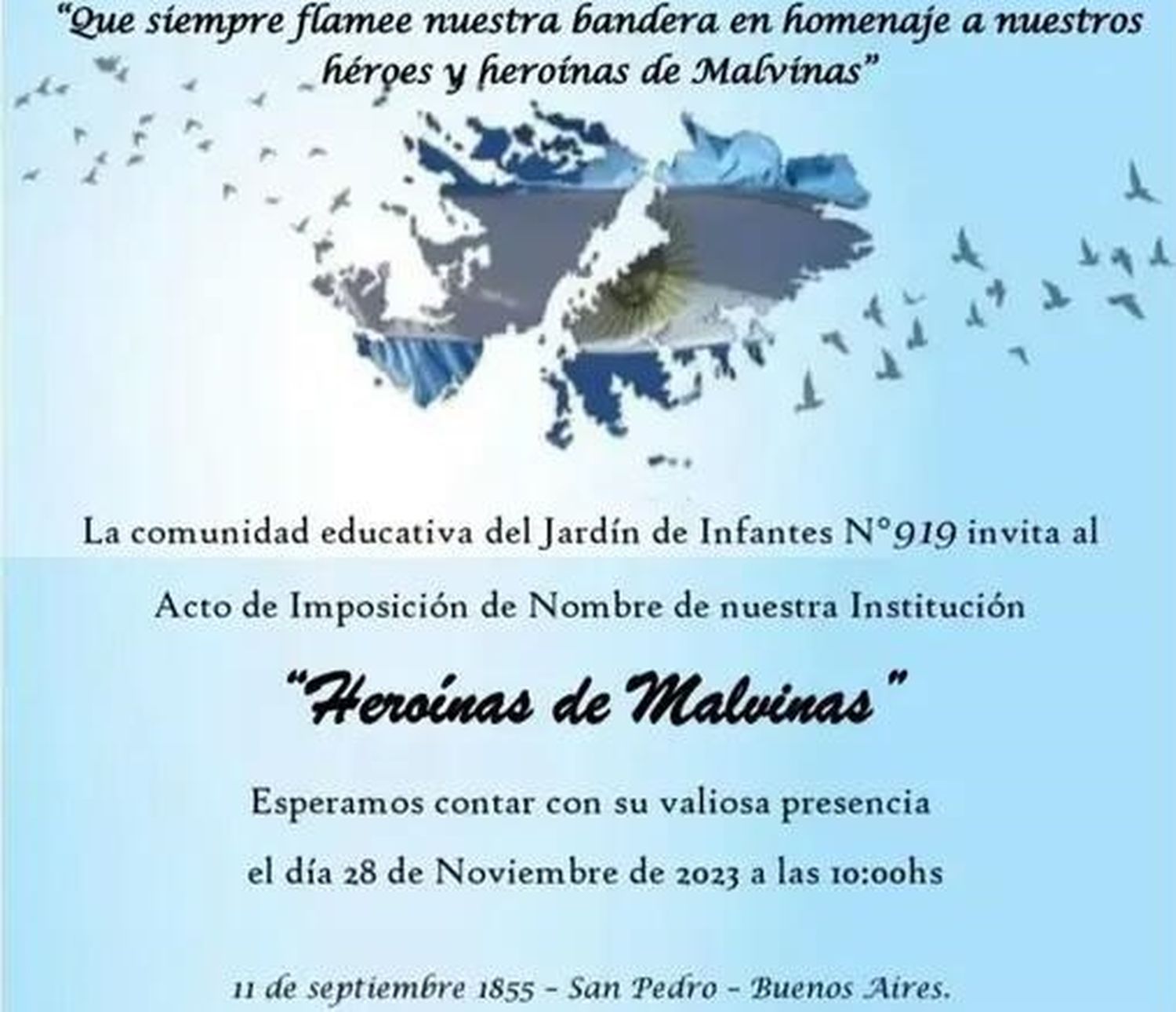 Jardín Heroínas de Malvinas