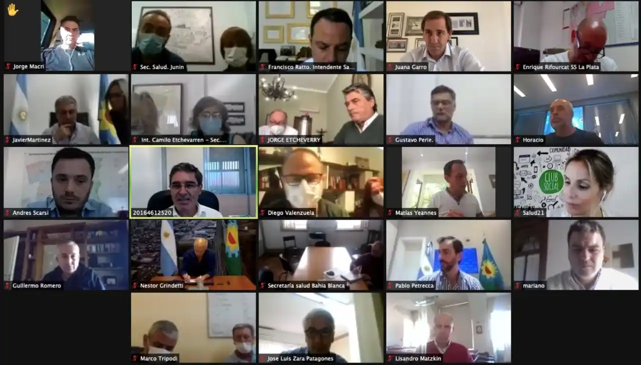 Intendentes opositores se reunieron con Larreta y cuestionaron el plan de vacunación provincial