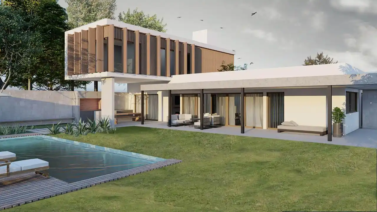 Render galeria estudio Balsa Giordano