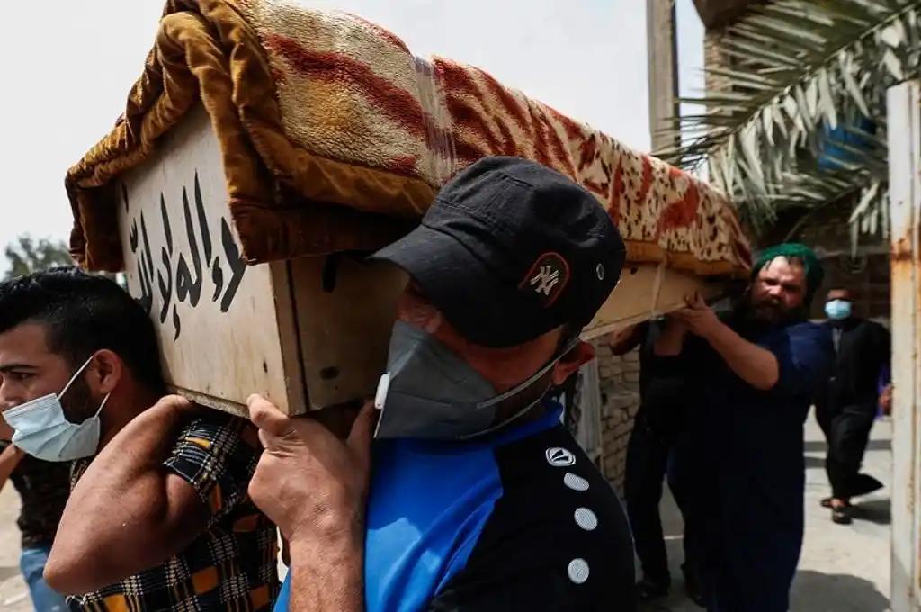 Ascienden a unos 130 los muertos por el incendio en el Hospital Ibn Jatib de Bagdad