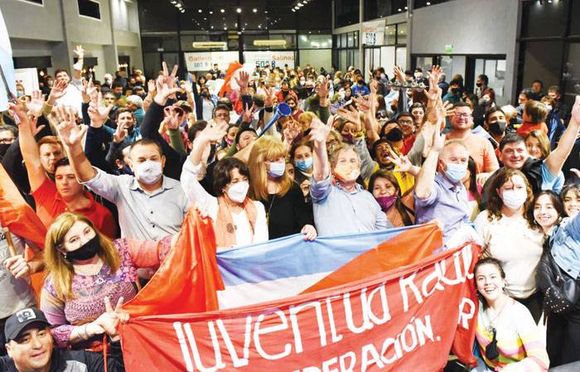 En Concordia, Galimberti agradeció  al peronismo que decidió ''dar el paso''