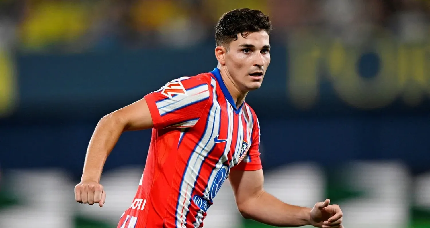 Julián Álvarez tuvo su debut en el Atlético de Madrid. Crédito: Reuters