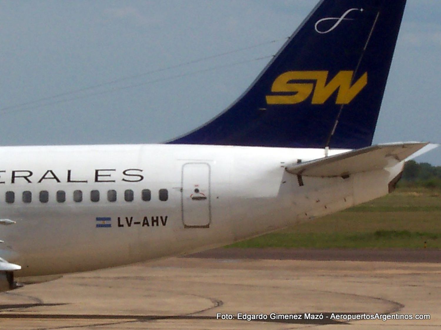 [Fotogalería] El último vuelo de Southern Winds en Resistencia