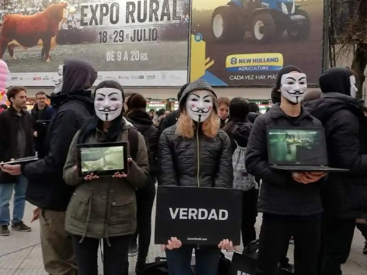Organizaciones veganas convocan a nuevas manifestaciones en La Rural