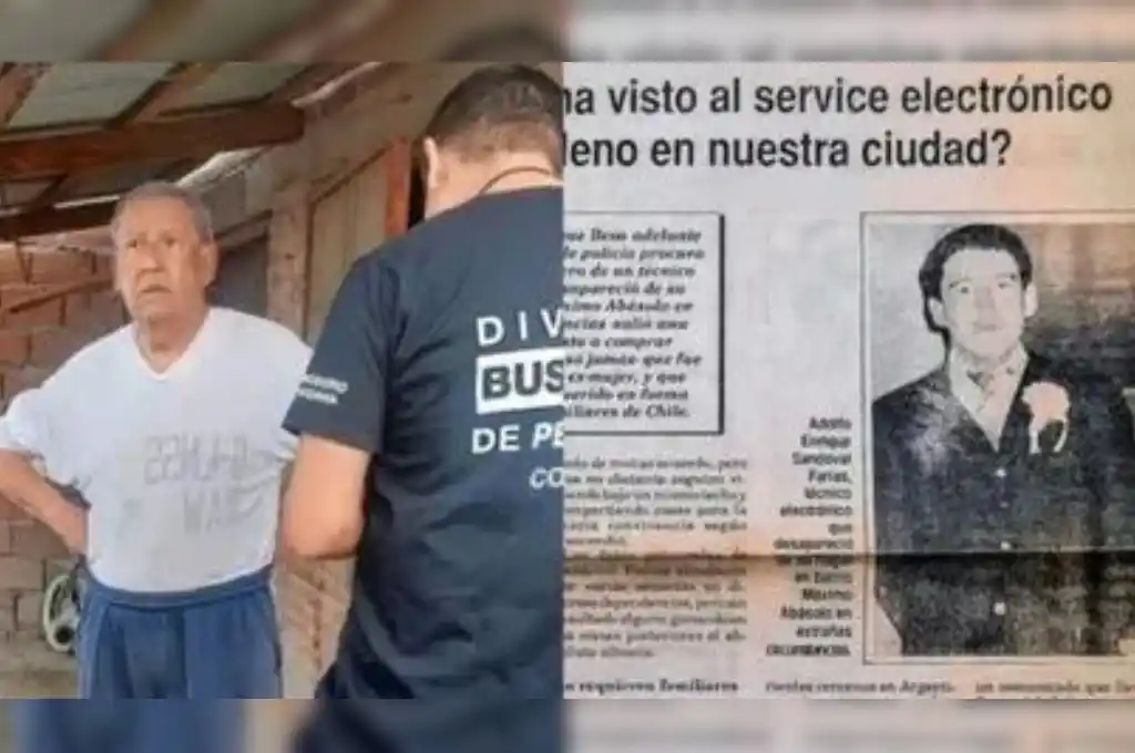 Adolfo Enrique Sandoval Farías, de nacionalidad chilena, había desaparecido de su casa en 1993.