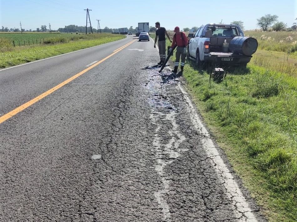 bacheo en Lazzarino