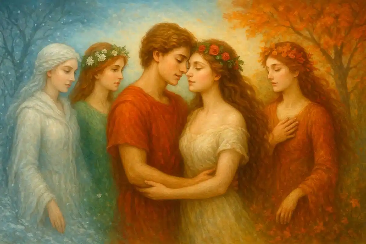 Poema de un amor vestido con los cuatro elementos