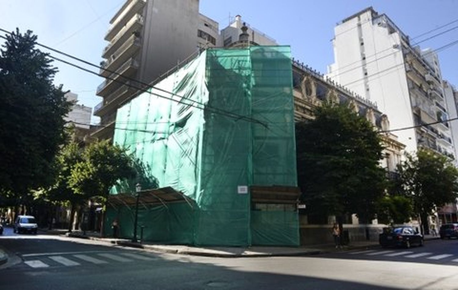Rectorado UNR: Comenzaron las tareas de remodelación