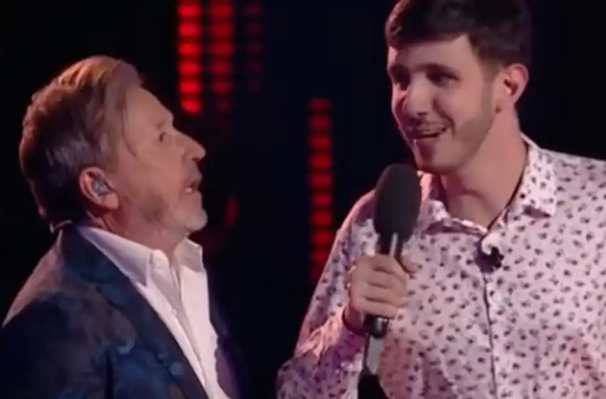 Lucas Belbruno, el participante no vidente de La Voz Argentina que cantó con Montaner y conmovió a todos