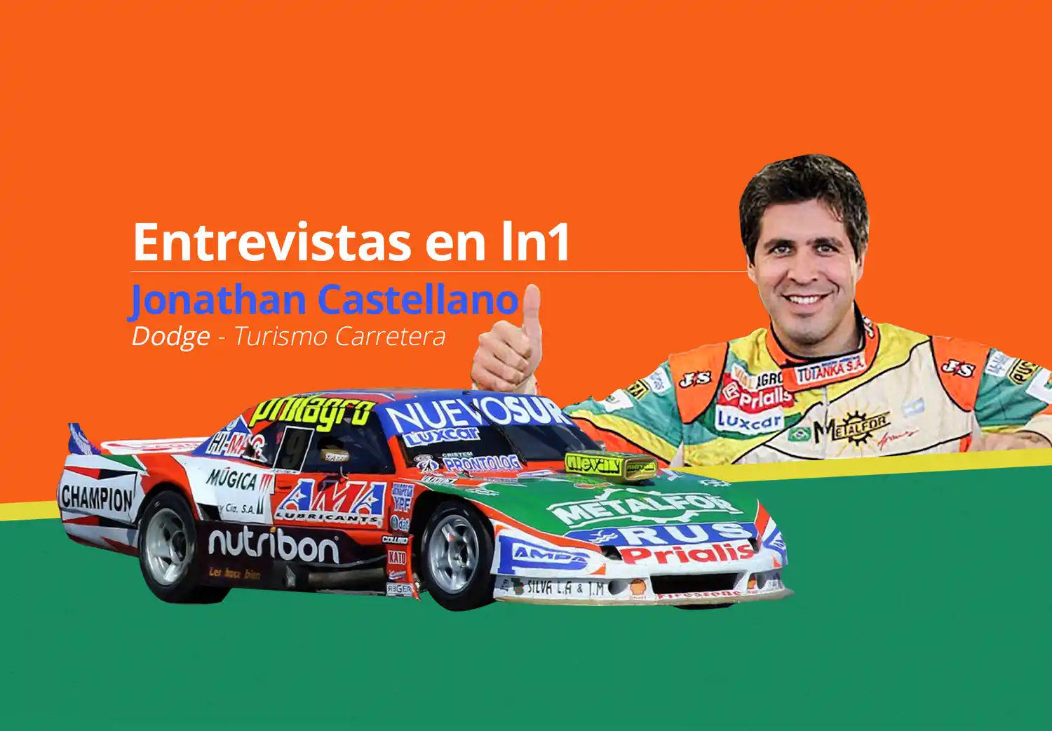 Castellano se ilusiona con el título del TC: “Sería muy bueno, no sólo en lo personal, sino para la hinchada de Dodge”