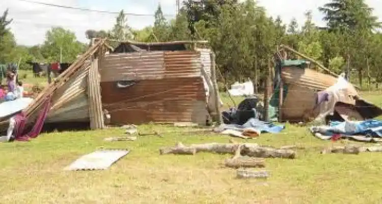 Río Tala: Planean reubicar las viviendas de los vecinos afectados