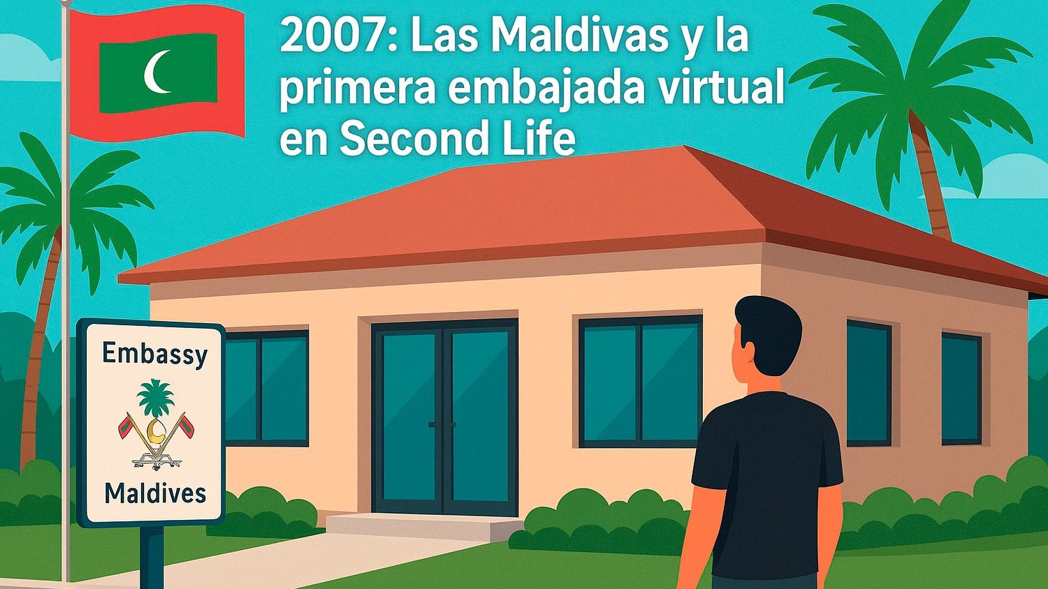 Las Maldivas y la primera embajada virtual en Second Life