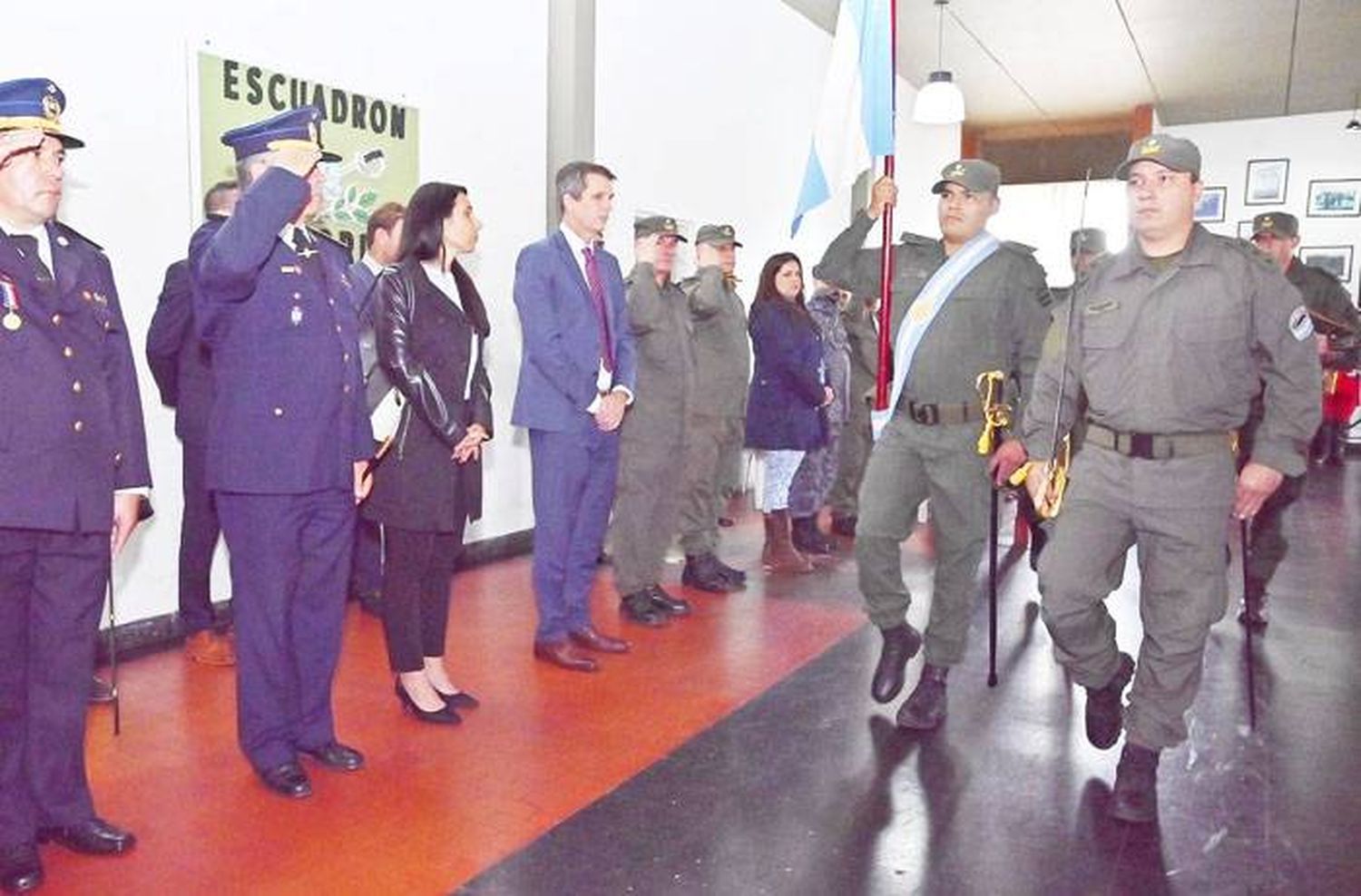 Conmemoración del 75  Aniversario del Escuadrón IV  de Gendarmería Nacional