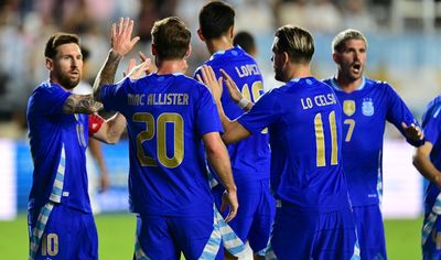 Argentina goleó a Puerto Rico por 6 a 0 en un amistoso internacional
