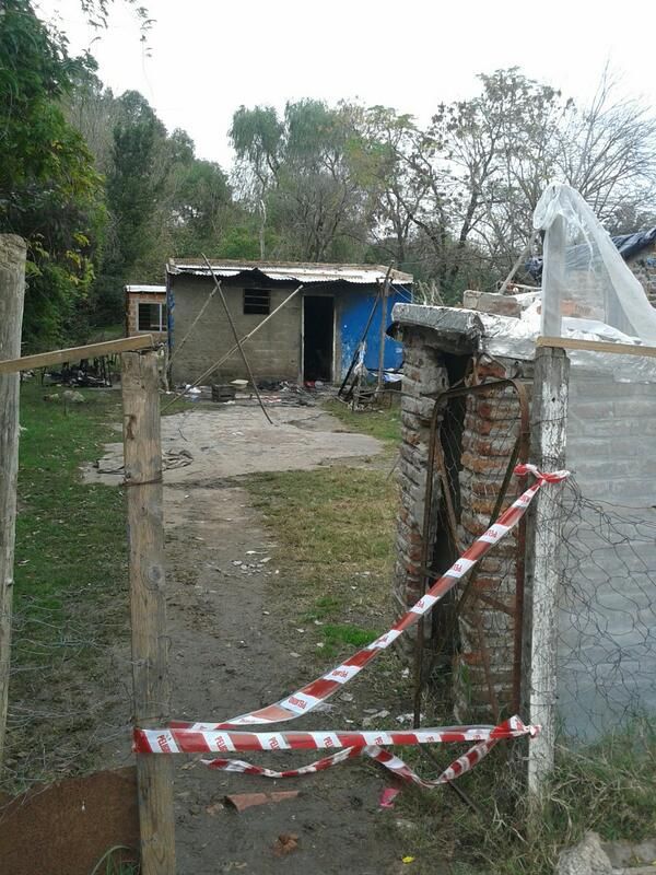 Incendio en Merlo: Buscan a la expareja de la mujer fallecida